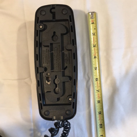 🚦AT&T 210M Trimline Corded Phone black - Picture 3 of 8